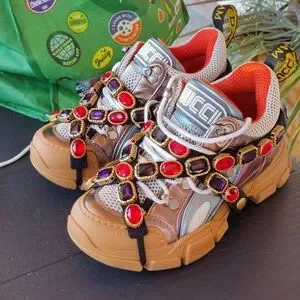 EU36.5 GUCCI カラフルスタッズサンダル Spikes 406A s_wp_62c4c24abd66cd1d811b3ce3.webp